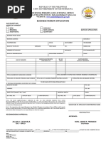 Muntinlupa Unified Business Permit Form | PDF | Government | Justice