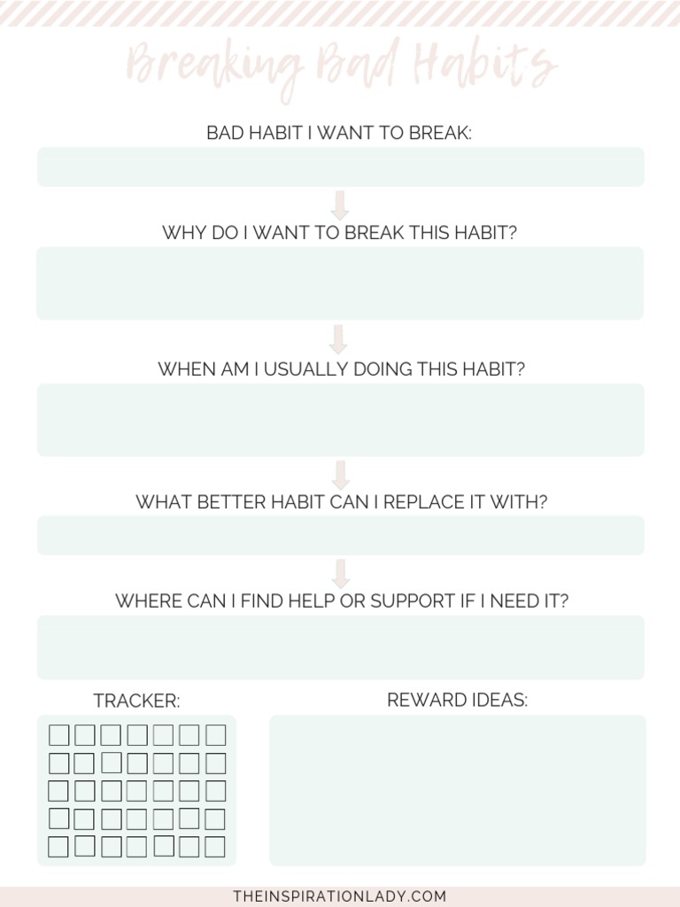 Breaking Bad Habits Pdf Pdf