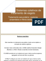 Aula 10 - Sistemas Coletivos de Tratamento de Esgoto - Tratamento Secundário PDF