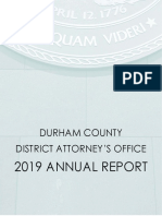 Durham DA's Office 2019 Annual Report