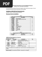 CAT Fuel Priming Pump Parts List r1