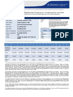 Product Note - EFIL NCD