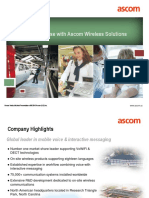 Ascom Presentation M.Williamson