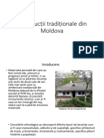 Construcții Tradiționale Din Moldova.