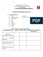 informe tecnico pedagogico turno tarde