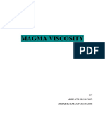Write-Up On Magma Viscosity