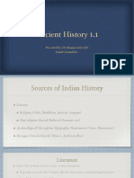 Ancient History 1.1 Introduction