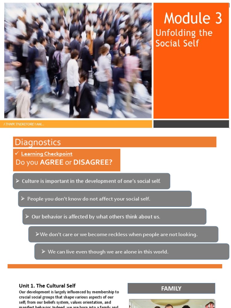 Unfolding the Social Self in Culture | PDF | Identity (Social Science ...