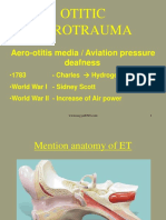 Barotrauma Otitic DR SS Nayyar