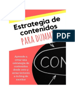 Estrategia de Contenidos para Dummies