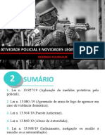 Atividade Policial e Novidades Legislativas