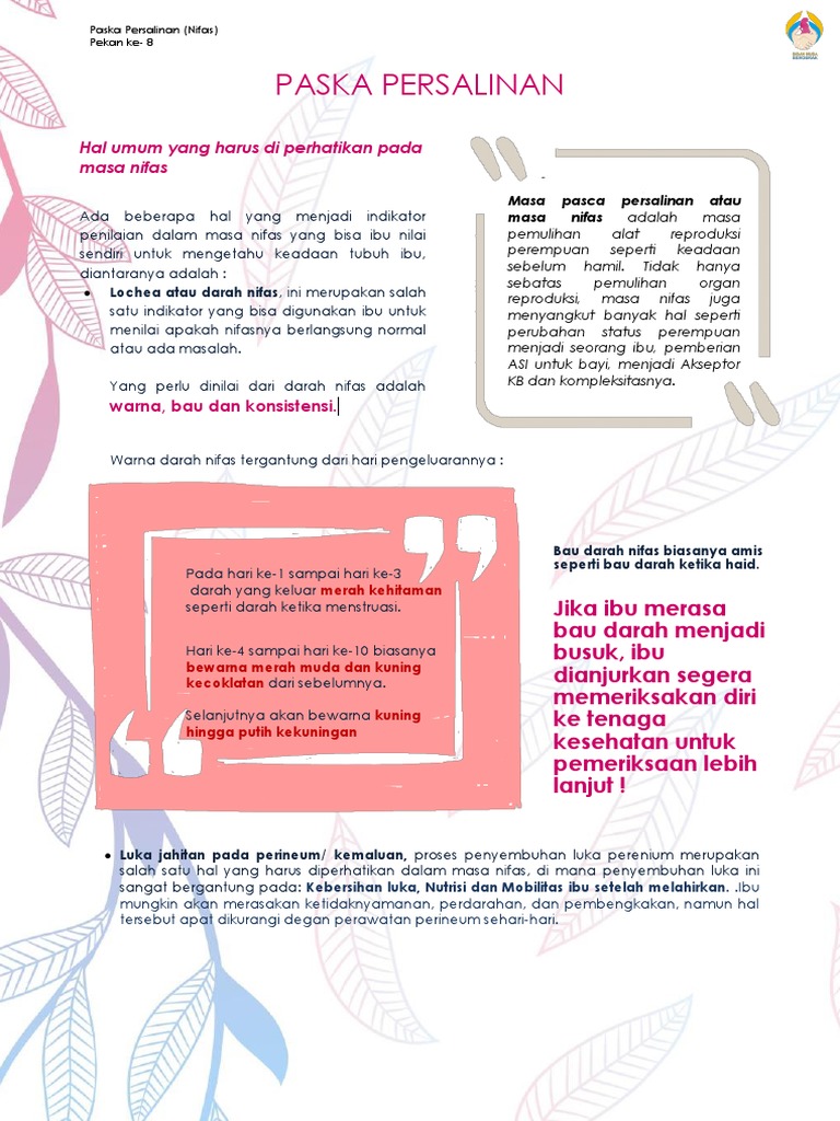 Paska Persalinan Nifas Pdf