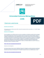 Universidad Autnoma Metropolitana PDF