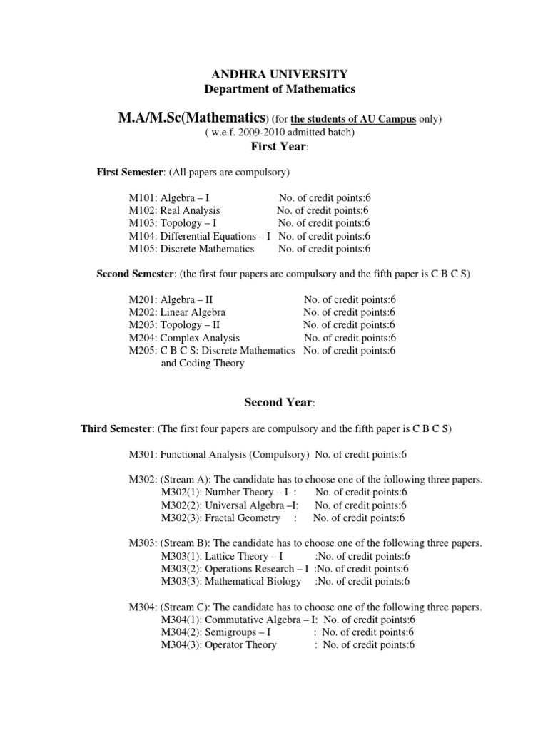 Maths2009 10 | PDF | Module (Mathematics) | Field (Mathematics)
