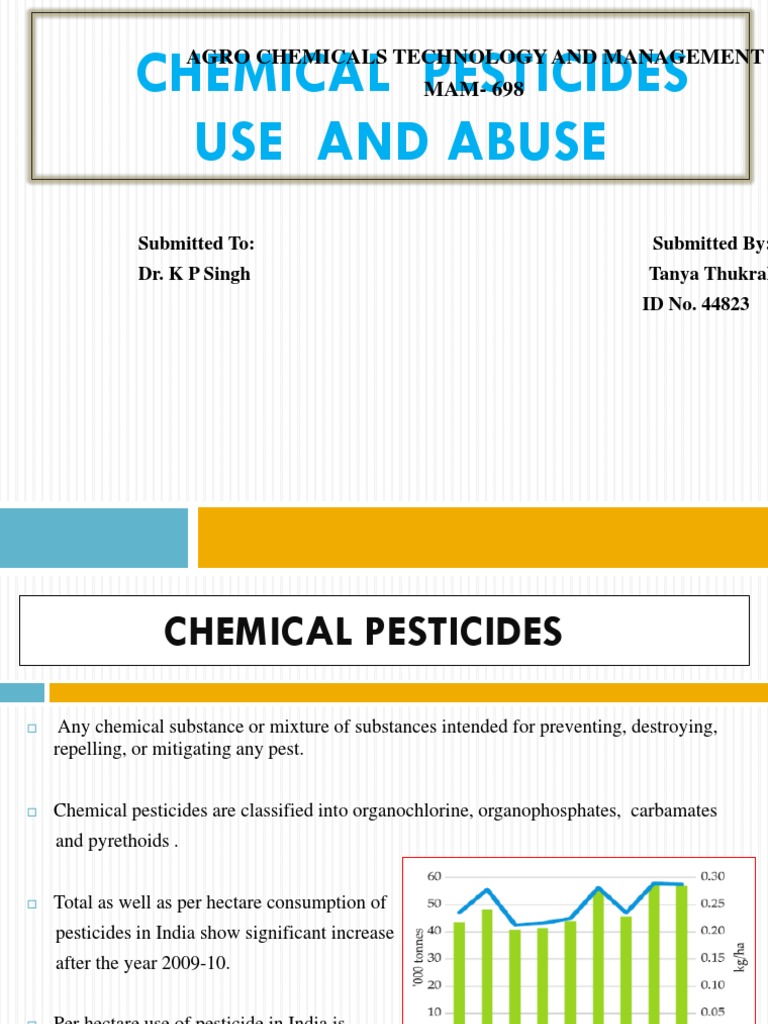 The Pros and Cons of Chemical Pesticide Use in Agriculture Maximizing