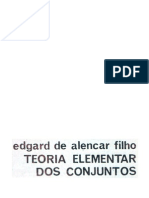 Teoria Elementar Dos Conjuntos - Edgard Alencar