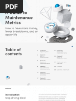 KPI Metricas de Mantenimiento Industrial