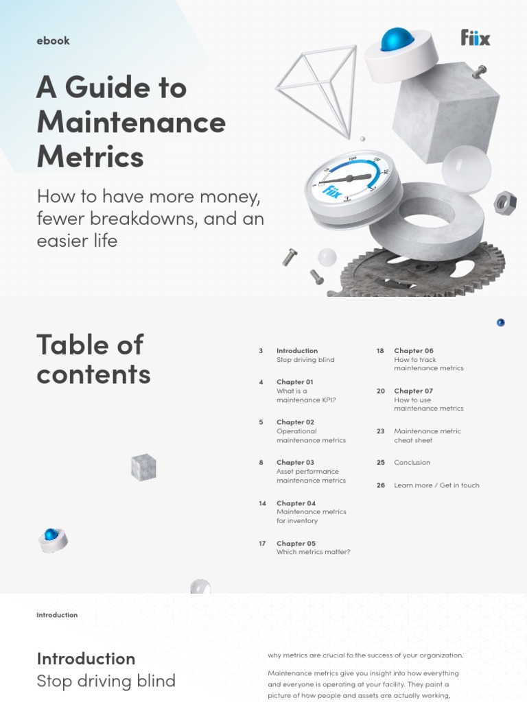 KPI Metricas de Mantenimiento Industrial | PDF | Performance Indicator ...