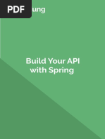 Building A REST API With Spring