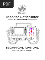 Bexen Reanibex 700 Defibrillator - Technical Manual PDF