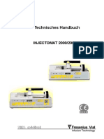 Fresenius Injectomat 2000-2000P - Reparatur Handbuch