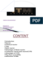 Chemical Engg - Department Seminar ON Chemical Reactor