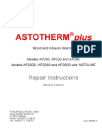 Stihler Astotherm AP200-260 Blood Warmer - Service Manual