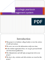 Online College Yearbook