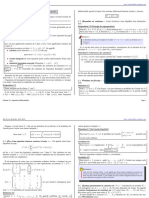 Resume18 Equations Differentielles Lineaires