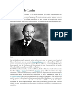 Biografía de Lenin