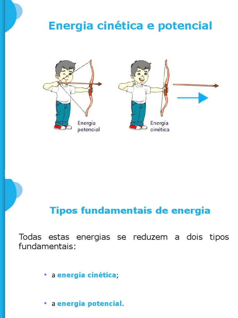 Energia Cinética e Potencial Explicadas | PDF | Energia cinética ...