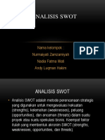 Analisis Swot Zam Nad Andy