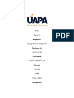 Tarea VI Etica Profesional Del Docente