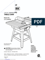 Craftsman Table Saw 315.228390