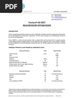 Vertex 60 HST Magnesium Hydroxide Technical Data Sheet PDF