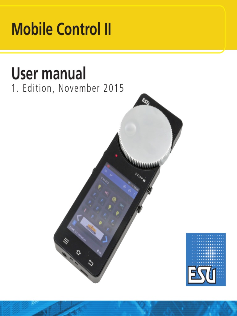 Mobile Control II EN Manual | PDF | Wireless Lan | Battery Charger