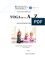 Optional Yoga - 2019 - 2020