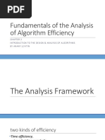 02 Fundamentals of The Analysis of Algorithm Efficiency