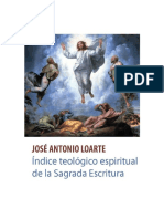 Xzindice Teologico-Espiritual de La Sagrada Escritura - Jose Antonio Loarte PDF