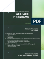 Philippines Welfare Programs