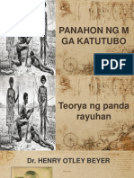 Teorya NG Pandarayuhann