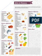 Lista de Compras Domésticas - Planilha