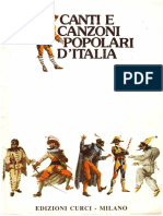 Various - Canti e Canzoni Popolari D'italia