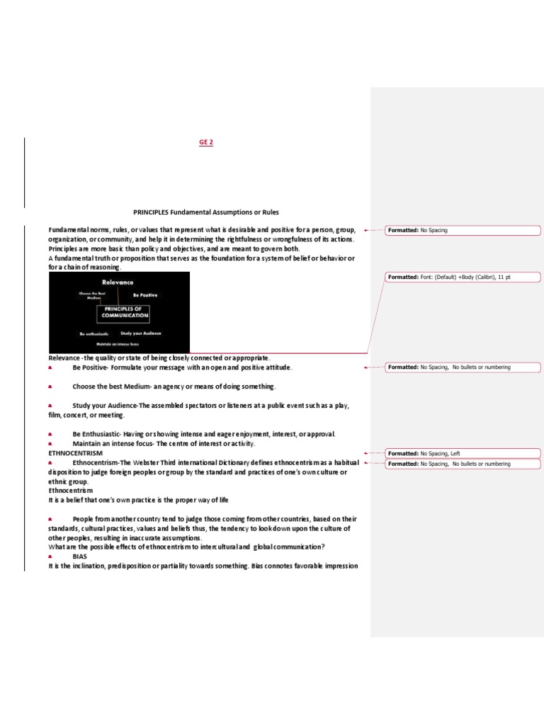 Ge 2 Final Exam Pdf Fallacy Nonverbal Communication