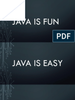 Java Is Fun