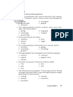 Latihan Soal Konsep Pend... Geografi