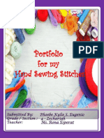 PORTFOLIO For Hand Sewing Stitches