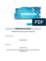 Proyecto Ministerio Alabanza