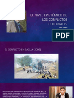 El Nivel Epistémico de Los Conflictos Culturales