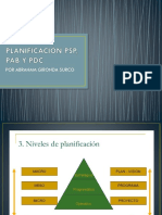 Planificación PSP, Pab y PDC